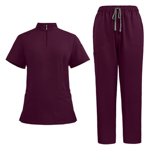 Tenues d'infirmière, ensembles élégants, ensembles médicaux tendance, <span class=keywords><strong>tissu</strong></span> doux anti-rides de qualité supérieure, ensembles de blouses d'infirmière lavables - Product Image 6