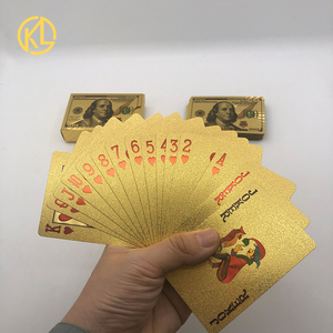 Cartas <span class=keywords><strong>de</strong></span> Póker <span class=keywords><strong>de</strong></span> Oro <span class=keywords><strong>de</strong></span> 24k con Diseño Impermeable y Elegante para <span class=keywords><strong>Juegos</strong></span> <span class=keywords><strong>de</strong></span> Azar, Diversión con <span class=keywords><strong>Dinero</strong></span> o Regalos <span class=keywords><strong>de</strong></span> Boda - Product Image 3