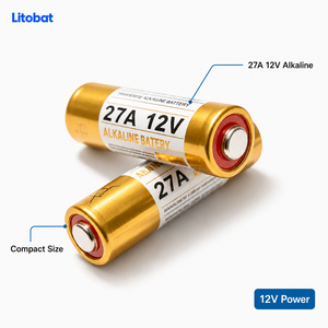 Batteria Alcalina Litobat OEM 12V 27A A27 <span class=keywords><strong>MN21</strong></span> per Campanello Wireless, Apriporta Garage, Telecomando, Sistema di Allarme - Product Image 4