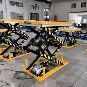 1-10 टन अनुकूलित हाइड्रोलिक फिक्स्ड लोडिंग प्लेटफॉर्म कार्गो लिफ्ट गोदाम कैंची डॉक लिफ्ट टेबल के साथ - Product Image 4