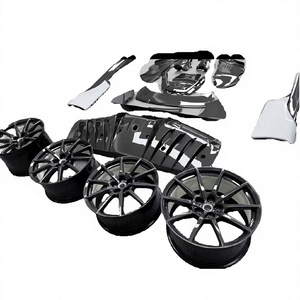 Kit de Carrocería de Fibra de Carbono para Ferrari SF90 Stradale, Parachoques Delantero, Capó, Guardabarros, Alerón Trasero, Faldones Laterales, Piezas de Tuning Exterior 985953021 - Product Image 6