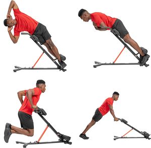 Wellshow-Chaise Romaine de Sport, Machine d'Extension du Dos, Banc d'Assis, Fessiers, Chaise Romaine, <span class=keywords><strong>Gym</strong></span> pour Musculation - Product Image 3