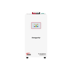 Système de stockage d'énergie domestique hors réseau mural Super 300Ah 51.2V avec BMS intelligent, sortie 10-20kW, IP21, tout-en-un - Product Image 1
