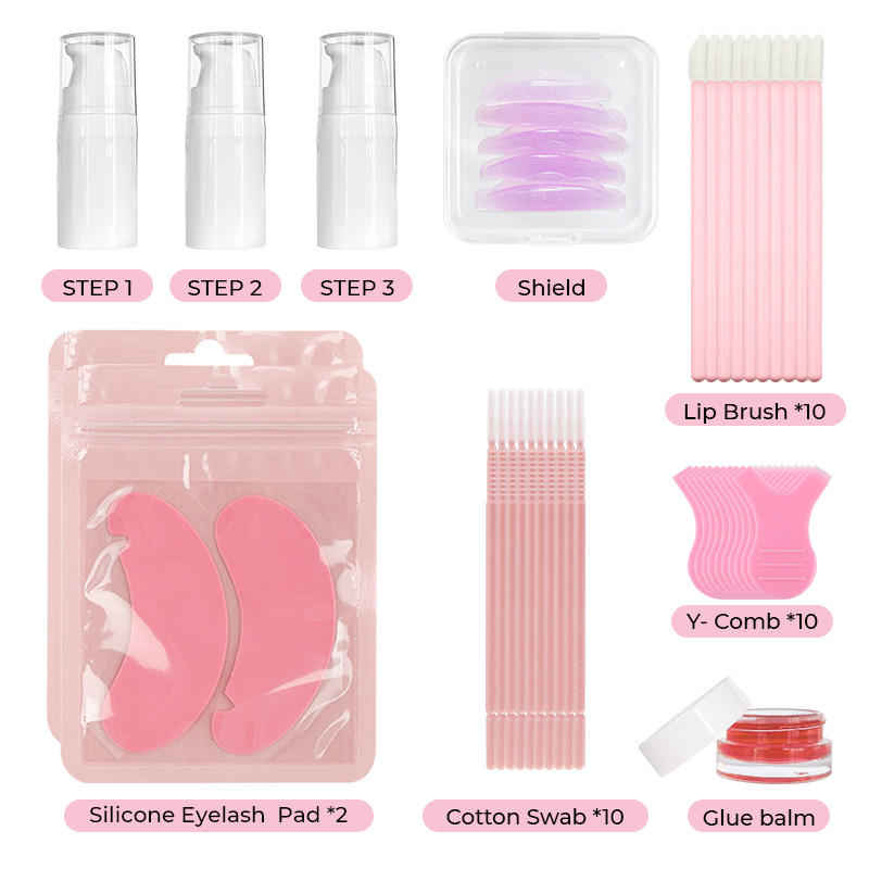 Kit 1 Rehaussement de cils avec baume de colle