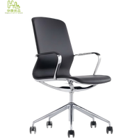 Fauteuils de bureau exécutifs en cuir pivotants ergonomiques pour PDG, conférence, usage commercial, minimalistes et extensibles – Vente en gros