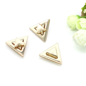 Hình Dạng Tam Giác Kẽm Hợp Kim Kim Loại Lật Khóa <span class=keywords><strong>Clasp</strong></span> Lần Lượt Lần Lượt Khóa Cho Túi Xách Khóa - Product Image 3