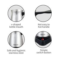 Bouilloire électrique SK-214 800W, logo personnalisable, emballage en boîte couleur pour café, thé, lait