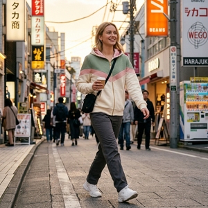 Sweat-shirts courts pour femmes de haute qualité, manches régulières, respirants, légers, en polyester et coton, style streetwear pour l'hiver et le fitness - Product Image 1