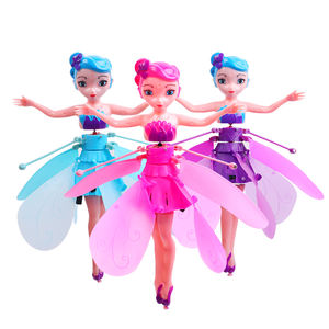 <strong>Flying</strong> <strong>Doll</strong> Dancing Simulation Helicopter Gesture Sensor Machine Gift Rotating <strong>Flying</strong> Toy Glowing Kids Toy - Product Image 2