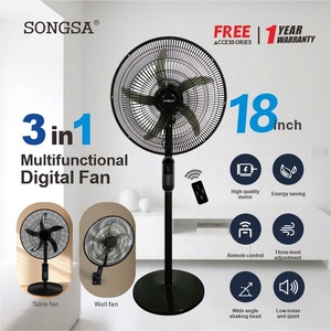 <span class=keywords><strong>Ventilateur</strong></span> Industriel Robuste en Promotion, <span class=keywords><strong>Ventilateur</strong></span> sur Pied <span class=keywords><strong>de</strong></span> 18 Pouces avec Télécommande, <span class=keywords><strong>Ventilateur</strong></span> 3-en-1 (sur <span class=keywords><strong>Table</strong></span>, Mural, sur Pied) - Product Image 1