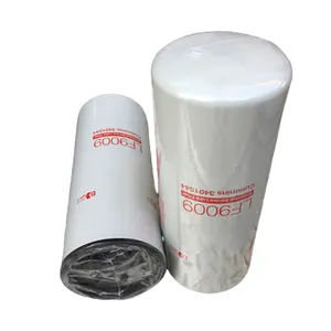 Hongrun Hoge Efficiëntie Oliefilter Lf 9009 Lf9009 Voor Fleetguard Filters Lf3400 Hf6834 Lf4045 Ff5018