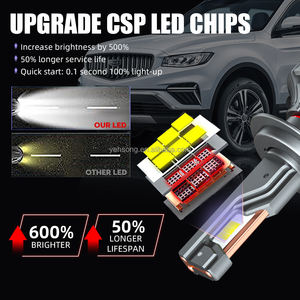 H4 changement de couleur rgb led ampoule h11 h7 halogène voiture phares ampoules hb3 hb4 9005 9006 super lumineux auto antibrouillard kit 6000k - Product Image 5
