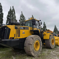 Gebrauchter Komatsu Wa470 Radlader in Gutem Zustand 7 Tonnen Modell 2021 mit Original-Hydraulikpumpe & Lager