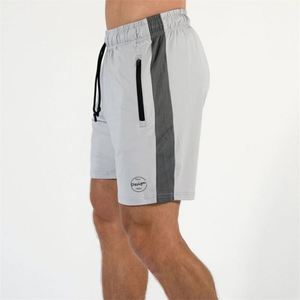 Short de sport pour homme Quick Dry Mesh Side Split 100% Cotton Solid Casual Eco-Friendly - Product Image 5