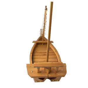 Plateau à <span class=keywords><strong>sushi</strong></span> en bambou/bois extra large en gros, plateau de service en bois de style japonais de haute qualité pour <span class=keywords><strong>sushi</strong></span> et sashimi - Product Image 5