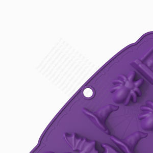 Moule en silicone H1 Halloween 5 en 1 pour chocolat, bougies et autres créations - Product Image 5