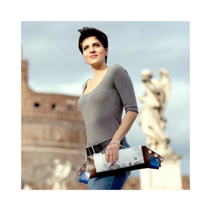 Borsa firmata di prima qualità marchio italiano classico stile Rock materiali eco-friendly Mini borse per le donne alla moda - Product Image 1