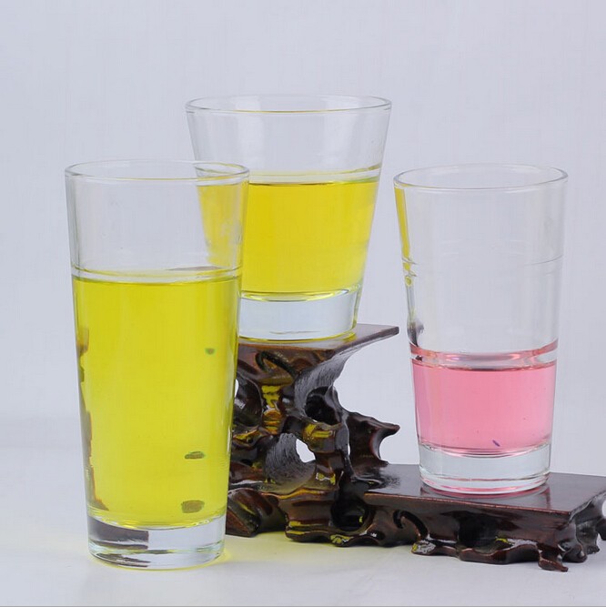 Hot sale Customized logo 1.5oz cone shot glass cup for party home Bar restaurant