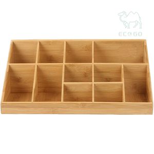 Organizador de accesorios para condimentos y bebidas Move, organizador de tazas de bambú natural - Product Image 6