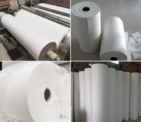 Papier en fibre céramique de qualité supérieure, 1260C, isolation flexible haute température pour joint de four industriel