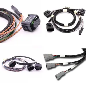 Manufacturer OEM custom electric wire harness for trailer brake controller wiring harness