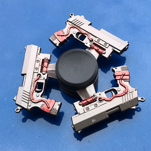 Porte-clés Fidget Spinner en métal promotionnel prêt à être expédié – Cadeau anti-stress portable personnalisé - Product Image 5