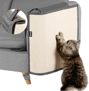 Natürliche Sisal Moderne Langlebige Umweltfreundliche 2-Stufige Faltbare Katzen-Kratzmatte Sofa-/<span class=keywords><strong>Couch</strong></span>-/Stuhl-Möbelschutz Allzweck - Product Image 1