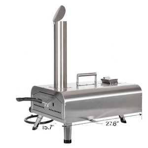 <span class=keywords><strong>Four</strong></span> à pizza extérieur portable-<span class=keywords><strong>Four</strong></span> à pizza en <span class=keywords><strong>pierre</strong></span> rotatif multi-combustibles à bois et à gaz - Product Image 1
