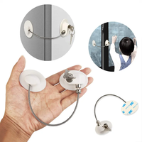 Serrure de réfrigérateur de réfrigérateur en alliage de zinc + ABS de qualité en gros serrure de réfrigérateur magnétique durable