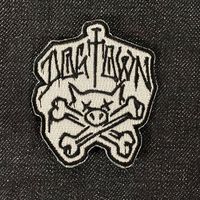 Superbe matériau personnalisé en relief Jean Patch personnalisé Jeans étiquette usine en gros