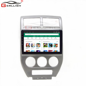 Android Touchscreen <span class=keywords><strong>Auto</strong></span> Radio Multimedia Video Voor Dvd-Speler Gps Navigatie Fm Gps Navigatie Voor Jeep Kompas Mk 2006 - Product Image 4