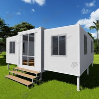 Harga Grosir Murah Rumah Kontainer Modern Anti Air 2*20ft Desain Baru untuk Hunian, Portabel, Dapat Dipindah, dan Dapat Diperluas
