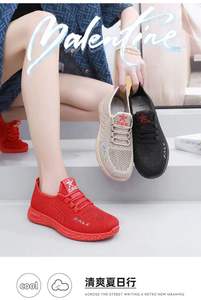 Chaussures de sport décontractées pour femmes Hongyan, nouvelle maille respirante, antidérapantes, semelle souple - Product Image 6