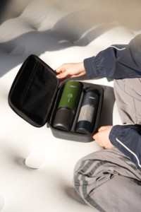 Bolsa de transporte para máquina de <span class=keywords><strong>espresso</strong></span> eléctrica portátil <span class=keywords><strong>Nano</strong></span> impermeable resistente EVA clase ecológica Almacenamiento de eficiencia energética - Product Image 5