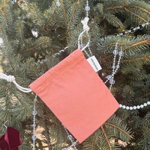Custom logo Cotton <b>Drawstring</b> Bag Premium Quality Durable Dust Canvas <b>Pouch</b> Bag Eco-friendly Fashion <b>Drawstring</b> Bag - Product Image 4