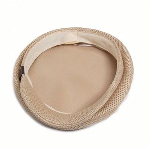 หมวกเบเร่ต์สไตล์เรโทรสำหรับผู้หญิงปี 2025 แฟชั่นฤดูร้อน ระบายอากาศได้ดี หมวกทรงแคเด็ตแบบสบายๆ - Product Image 6