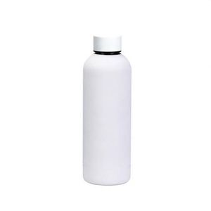 Flacons à vide isolés sous vide en acier inoxydable personnalisés et thermos à boire revêtement en caoutchouc doux au toucher 500ml - Product Image 3