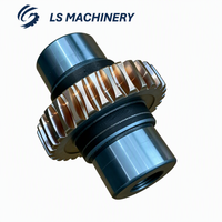 LS03-066 Kit d'engrenages à vis sans fin en acier inoxydable pour usinage CNC de précision, comprenant roue à engrenages, pièces d'engrenage et arbre à vis sans fin pour robot