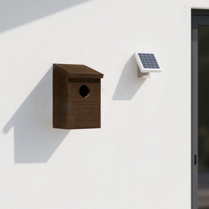 Nichoir extérieur de conception personnalisée, abri en bois, <span class=keywords><strong>cage</strong></span> à oiseaux, maison de campagne en bois pour oiseaux - Product Image 6