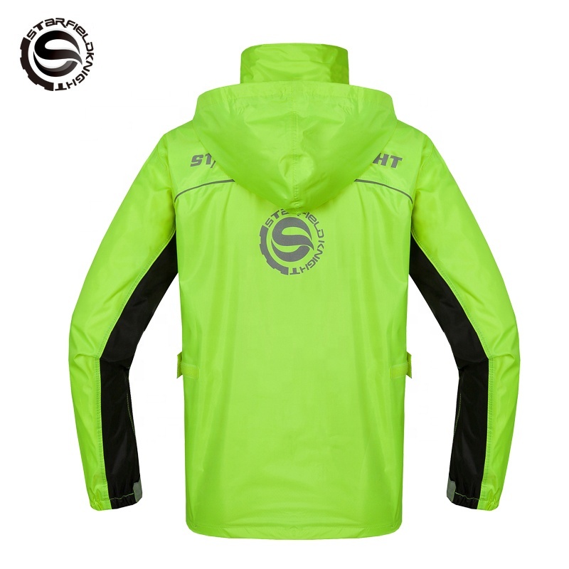 Tuta Antipioggia Uomo/Donna - Set Giacca E Pantaloni Impermeabili Traspiranti Per Ciclismo E Outdoor