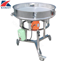 Séparateur de tamis vibrant rotatif de filtre de jus de fruits pour le criblage de lait de soja