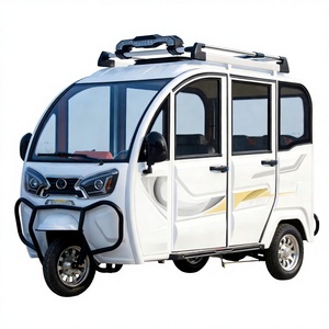 Endurance <b>70</b>-90km Factory Trike 1000W Closed Body Passenger 3 Rickshaw Tricycle Controller - Product Image 4