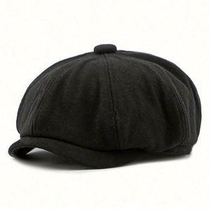 Casquette Gatsby Vintage Ajustable de Haute Qualité en Feutre de Laine pour Homme et Femme, Idéale pour les Sports Décontractés en Plein Air Toutes Saisons - Product Image 3
