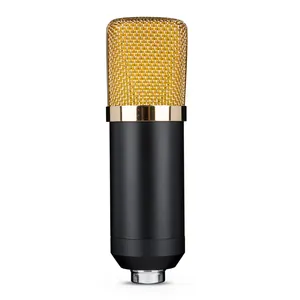 Condensador de grabación micrófono fabricante BM-700 de Audio micrófono profesional condensador de estudio de grabación de sonido micrófono