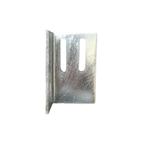 Support d'angle Q235 galvanisé à chaud, usinage sur mesure pour support de scanner de bagages de train à grande vitesse