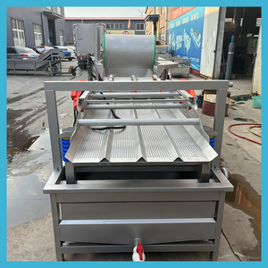 Macchina per la pulizia di frutta e verdura semiautomatica professionale multifunzionale/datteri/carne/pesce vortice - Product Image 2