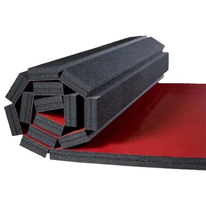 Factory Pink Roll Out Tatami Mats Roll Out Gymnastics Mats For Sale