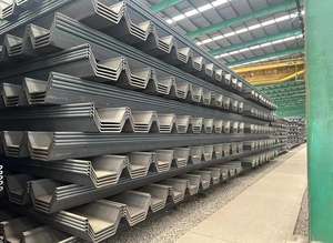 Pabrik Profesional Menyediakan Lembaran Logam Bentuk Dingin Berkualitas Tinggi SY295 SY390 Tipe U Z untuk Konstruksi <span class=keywords><strong>Pile</strong></span> Baja dengan Pemotongan - Product Image 4