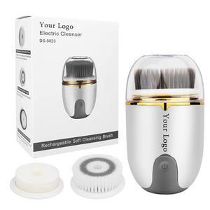 Etiqueta privada 3 en 1 Hydra Dermabrasion Cepillo de limpieza <span class=keywords><strong>facial</strong></span> eléctrico Dispositivo de lavado de cara de uso doméstico profesional - Product Image 2