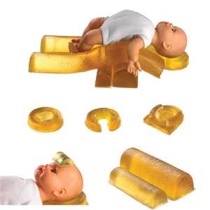 Coussinet de position en gel polymère pour appui-tête en forme de C Support de positionneur de matière première/Coussinet de gel pour l'appui de positionnement de la tête - Product Image 5